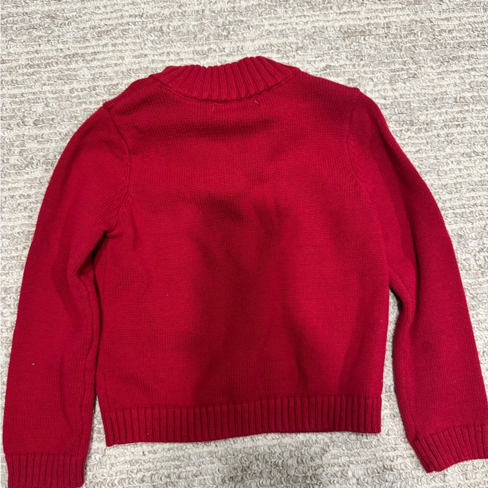 Tommy Bahama Boys Red Quarter-Zip Sweater - Picture 5 of 5